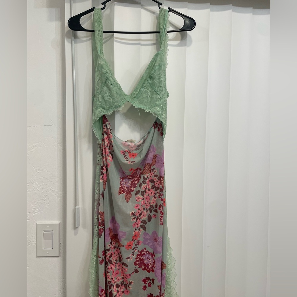 Free People Suddenly Fine Maxi Slip